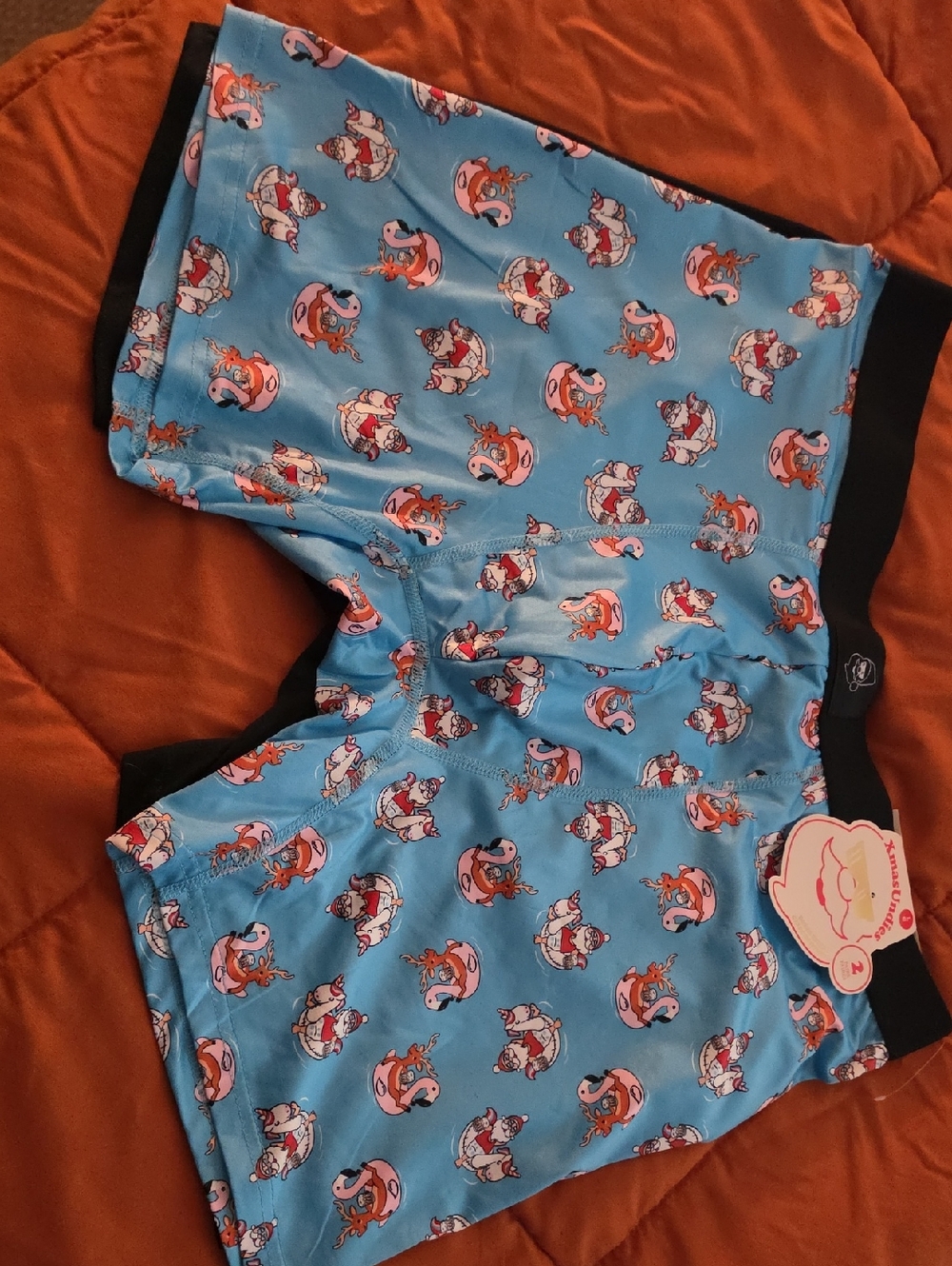 NWT Mens Boxers - 2 Pack Xmas Boxer Briefs